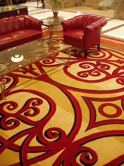 Moquette hôtel couloir